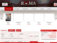 Tablet Screenshot of agenziaroma.com